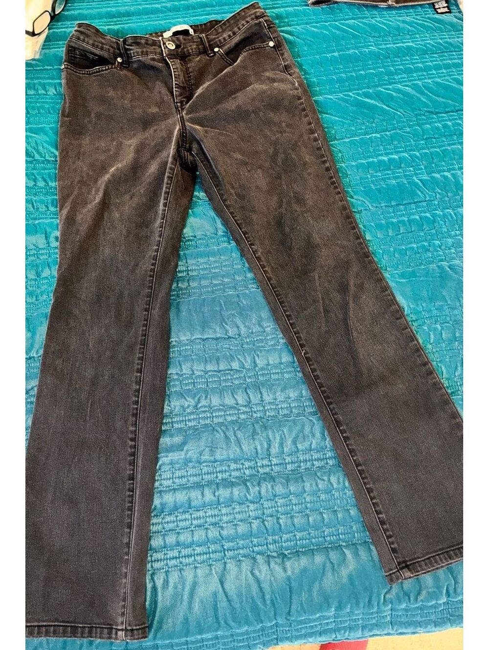 Code Bleu Chelsea Classic Straight Jeans Size 10 Black